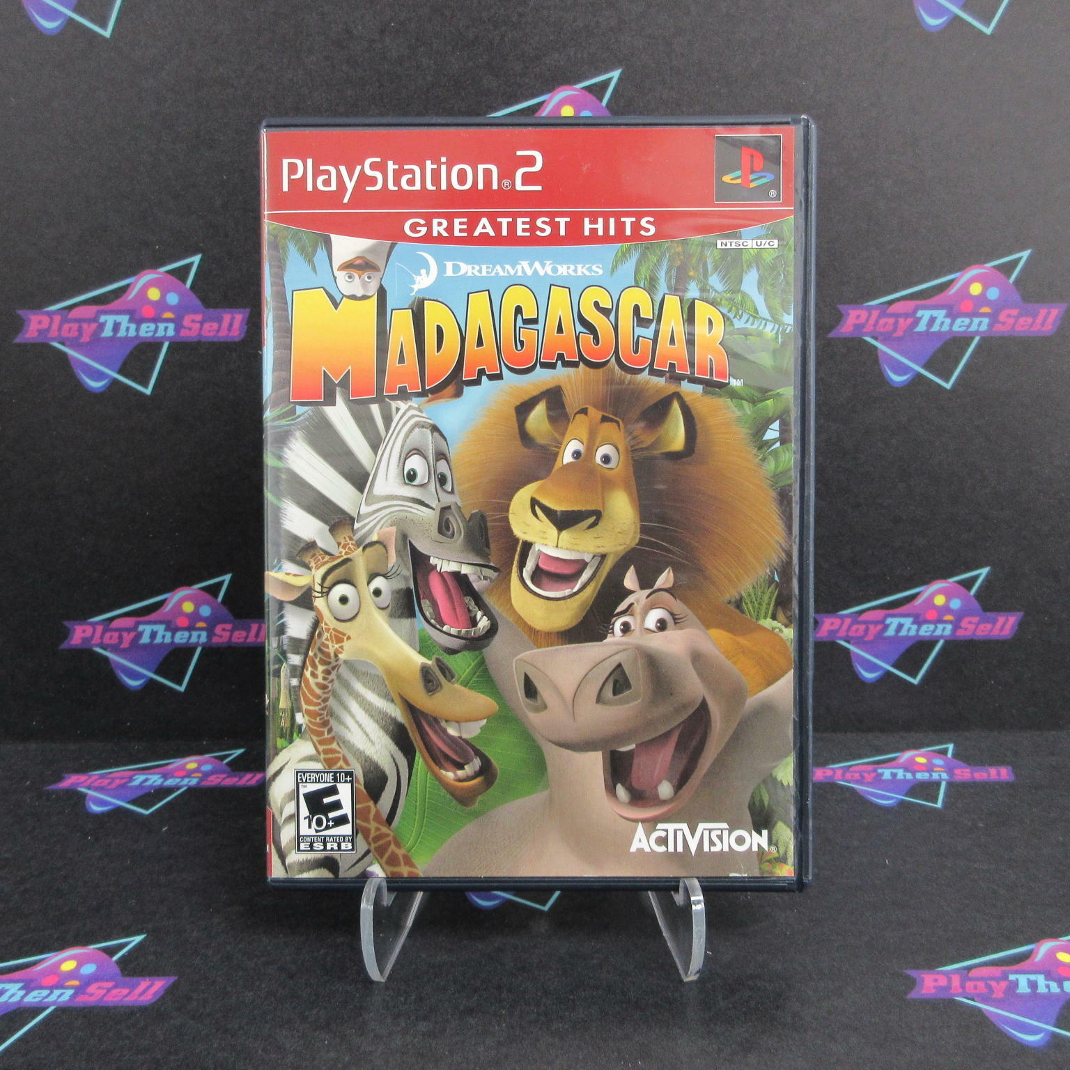 Madagascar PS2 PlayStation 2 GH Complete - Excellent