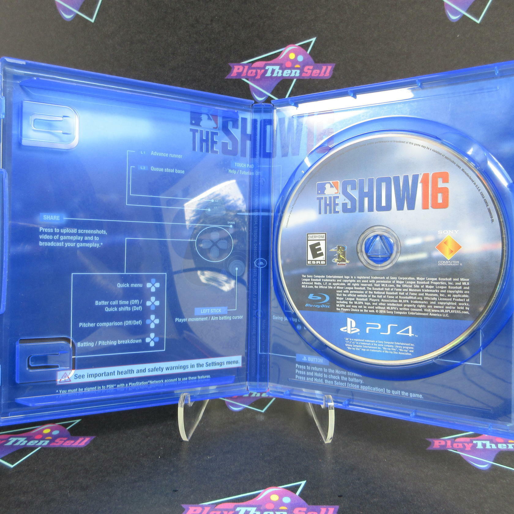 MLB The Show 16 PS4 PlayStation 4 Complete - Excellent