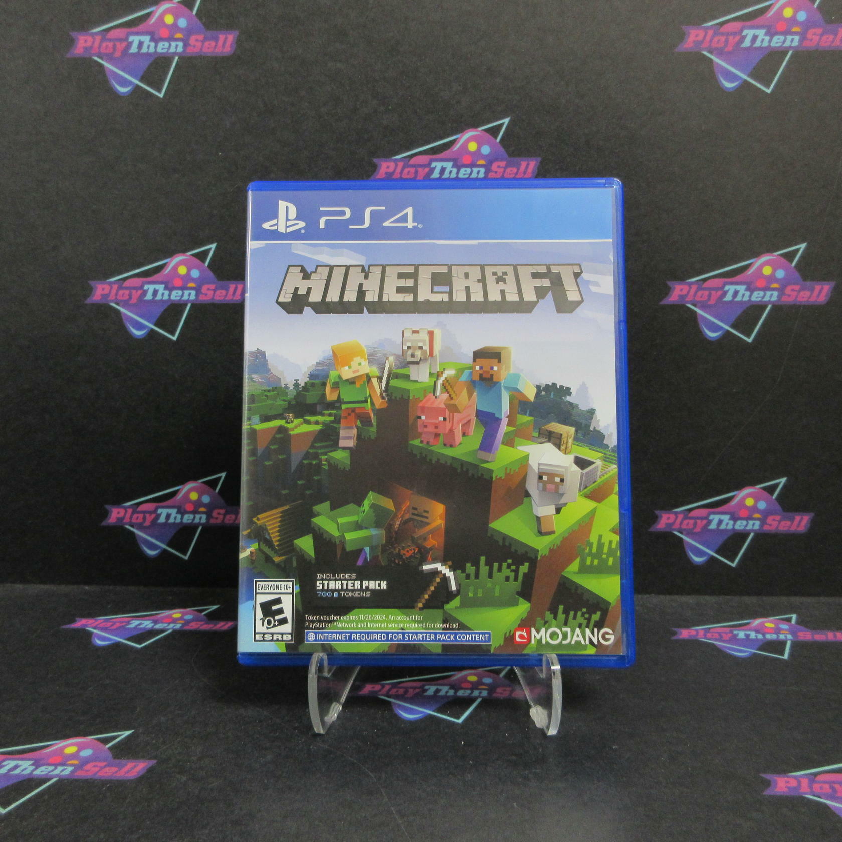 Minecraft Starter Collection PS4 PlayStation 4 Complete - Excellent