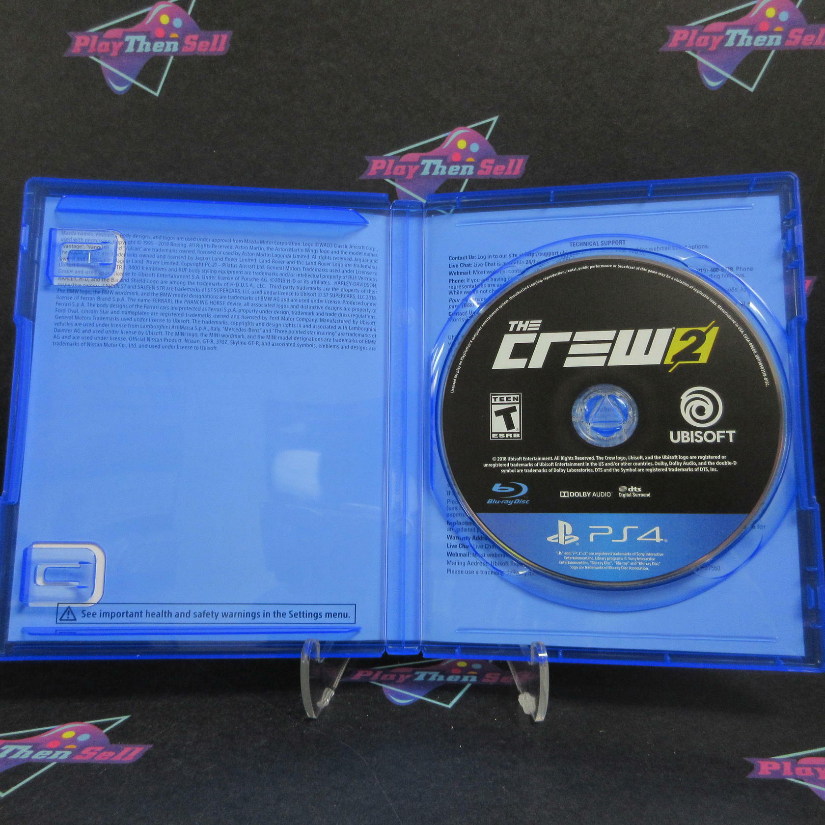 The Crew 2 PS4 PlayStation 4 Complete - Excellent
