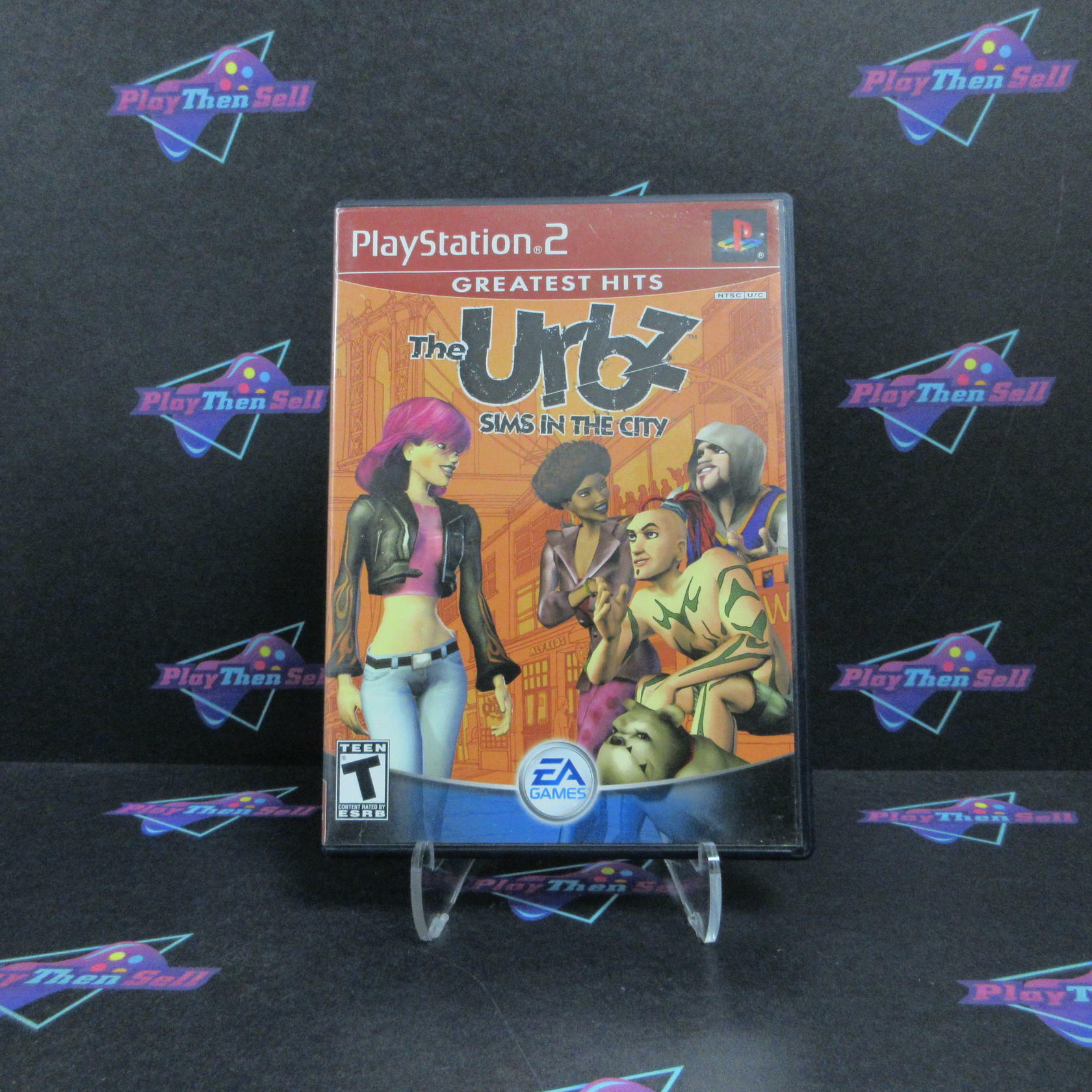 Urbz Sims In The City PS2 PlayStation 2 GH AD/NM - Very Good