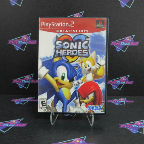Sonic Heroes PS2 PlayStation 2 GH Complete - Very Good