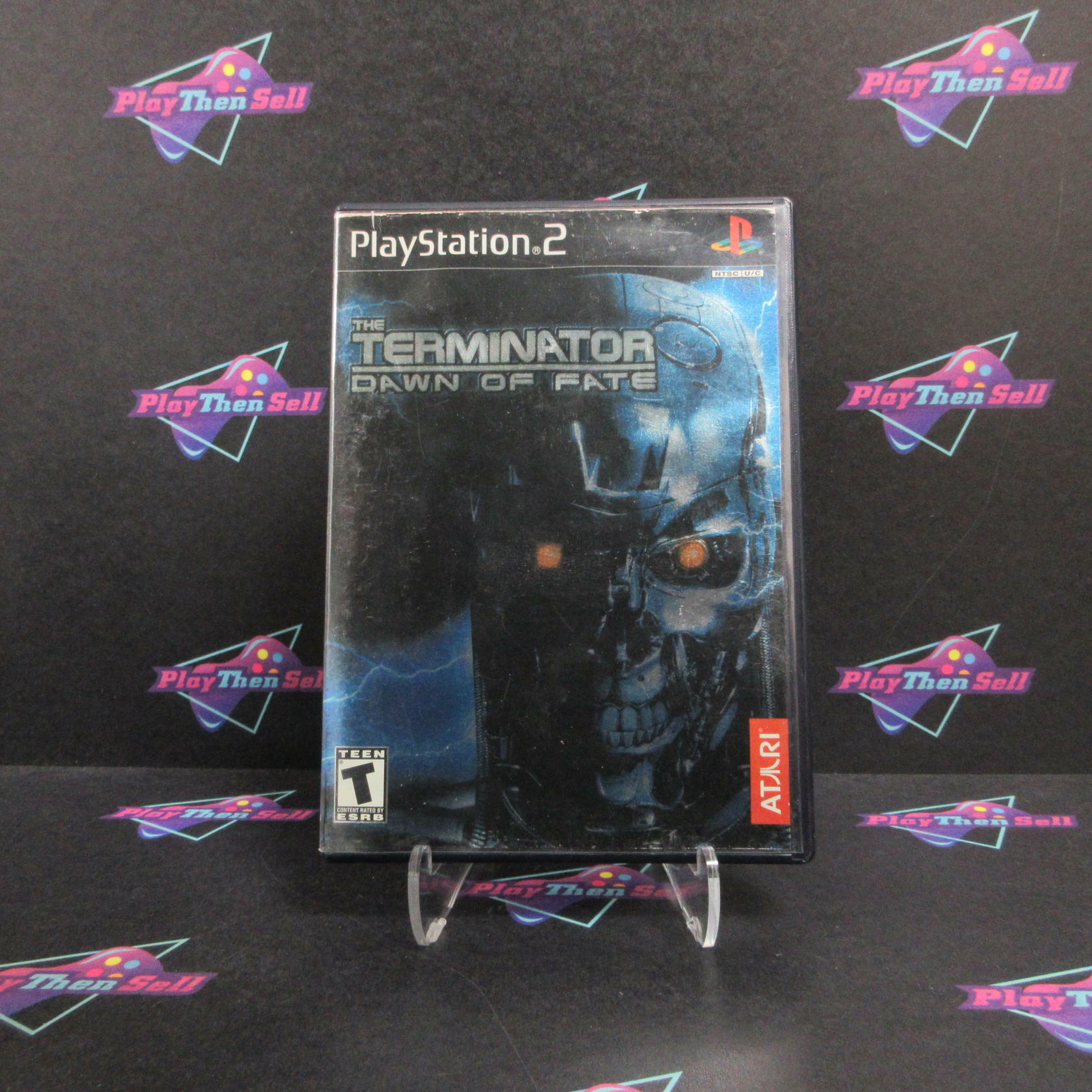 The Terminator Dawn of Fate PS2 PlayStation 2 AD Complete CIB - Very Good