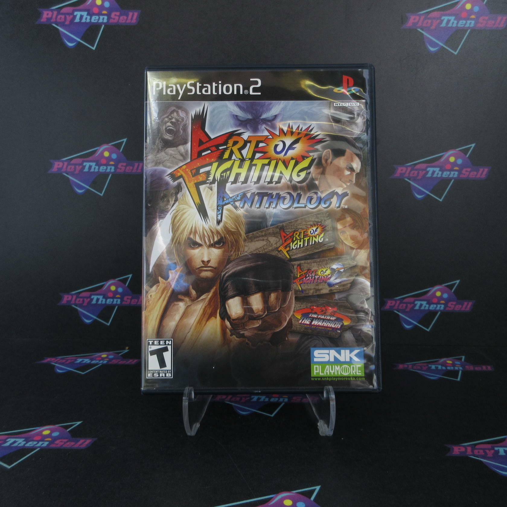Art of Fighting Anthology PS2 PlayStation 2 Complete - Excellent