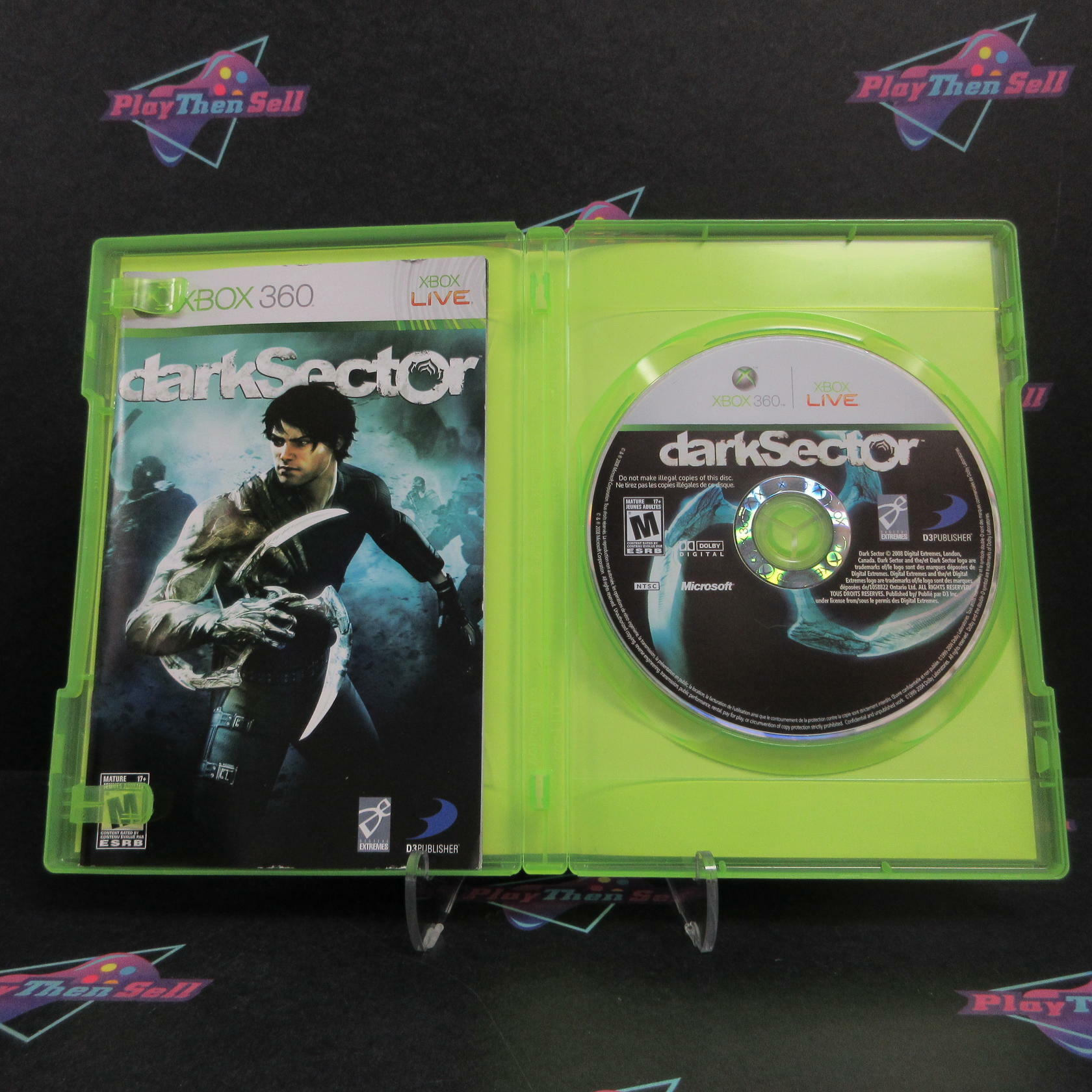 Dark Sector Xbox 360 Complete - Very Good