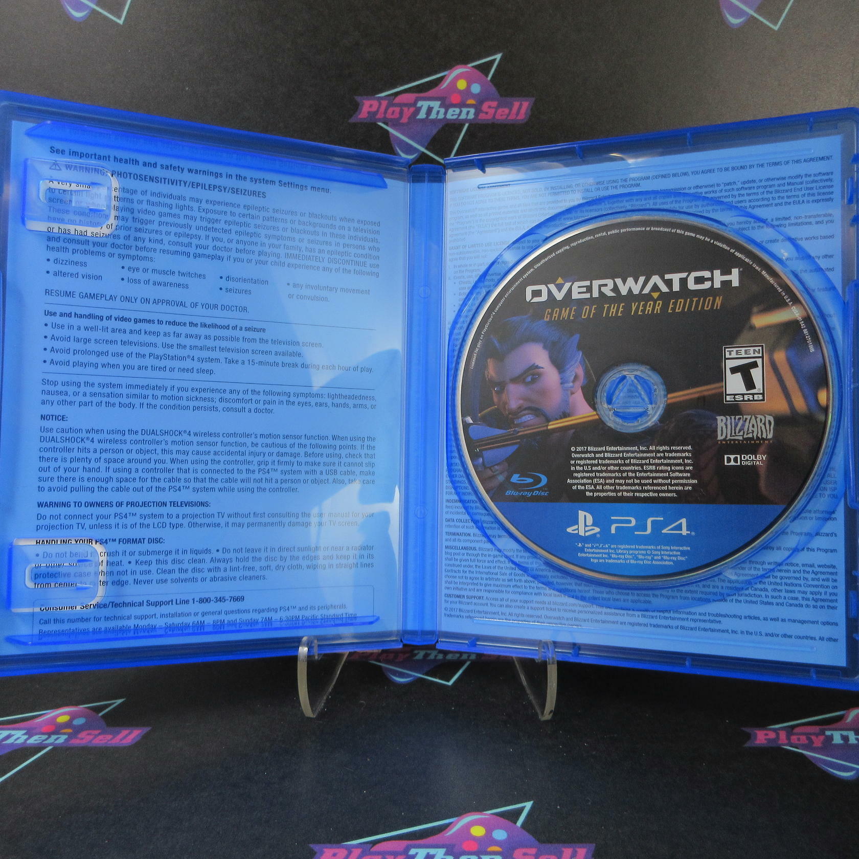 Overwatch Game of the Year Edition PS4 PlayStation 4 Complete - Excellent