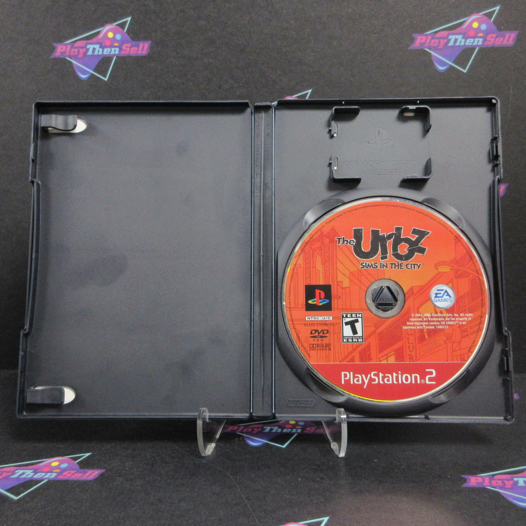 Urbz Sims In The City PS2 PlayStation 2 GH AD/NM - Very Good