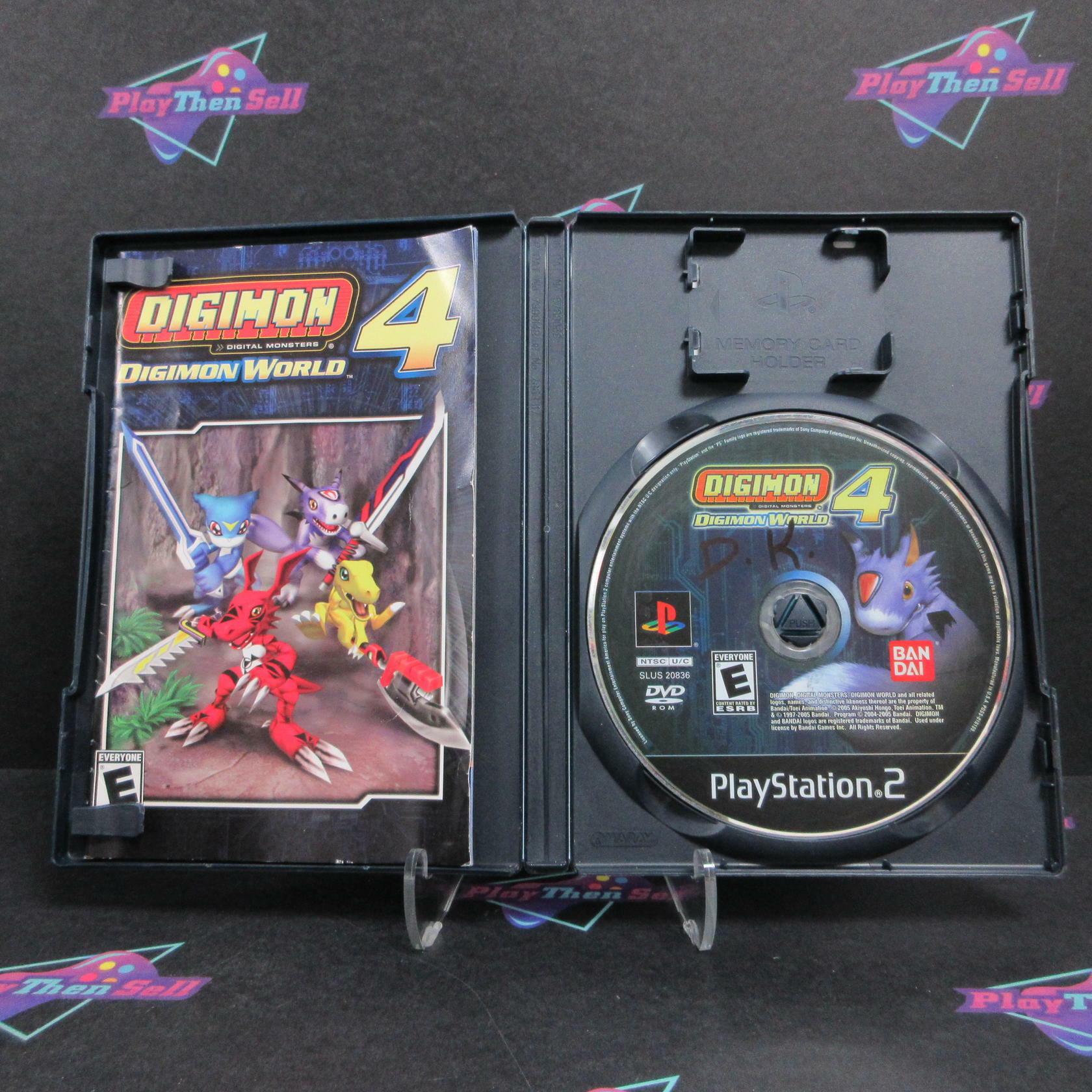 Digimon World 4 PS2 PlayStation 2 DD/MD + Reg Card Complete - Very Good