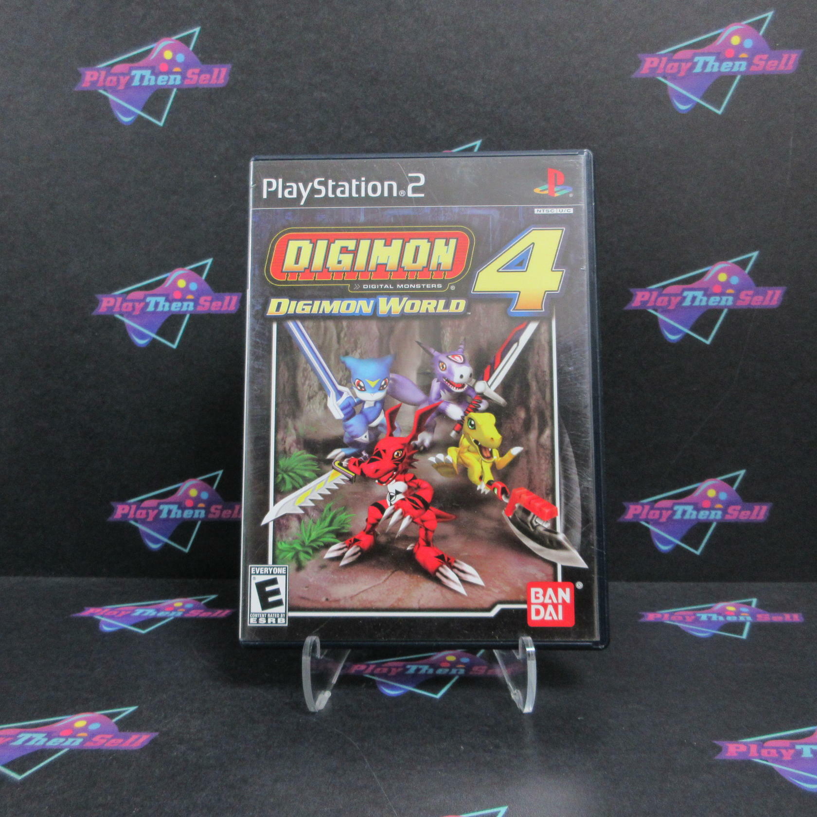 Digimon World 4 PS2 PlayStation 2 DD/MD + Reg Card Complete - Very Good