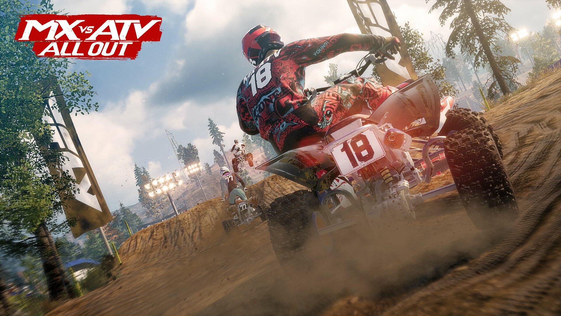 MX vs ATV All Out PS4 PlayStation 4 Complete - Excellent