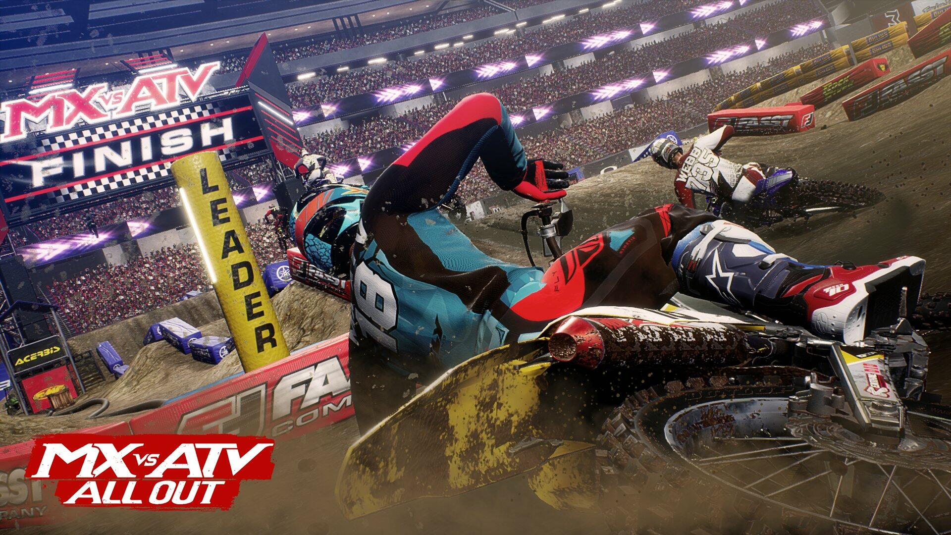 MX vs ATV All Out PS4 PlayStation 4 Complete - Excellent