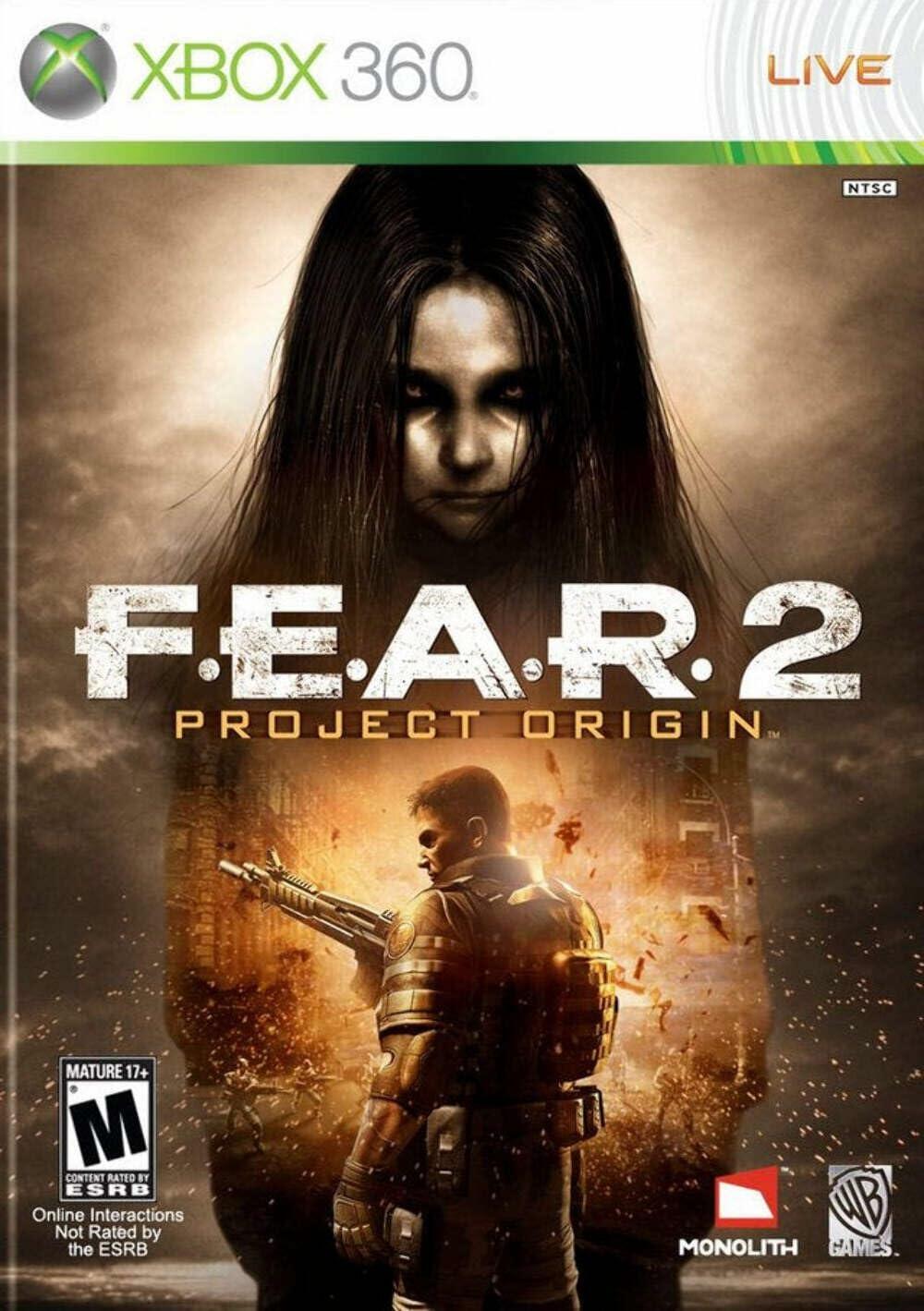 FEAR 2 Project Origin Xbox 360 Complete - Excellent