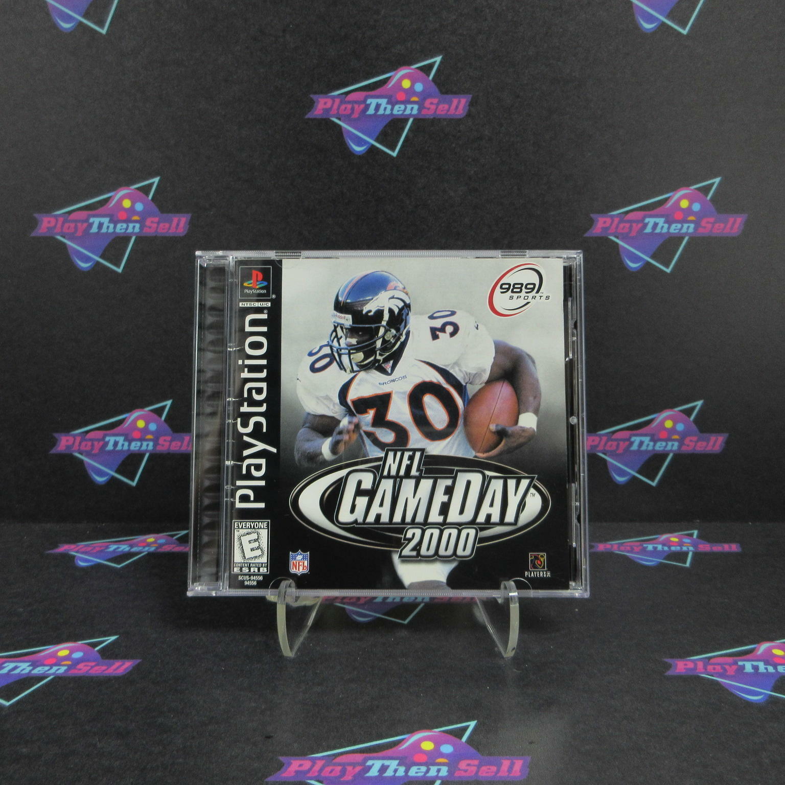 NFL GameDay 2000 PS1 PlayStation 1 + Reg Card Complete - Excellent
