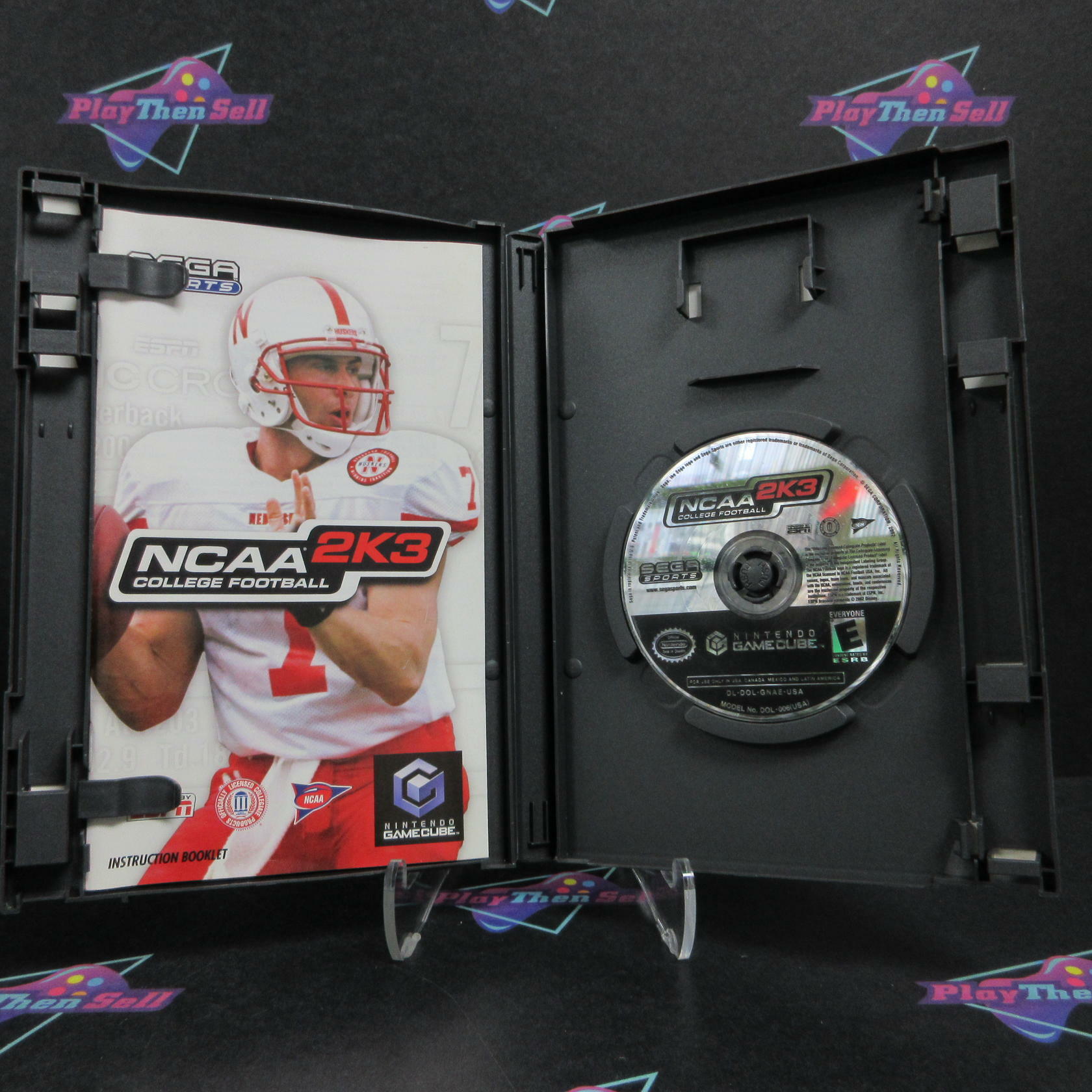 NCAA Football 2K3 Nintendo GameCube Complete - Refurbished
