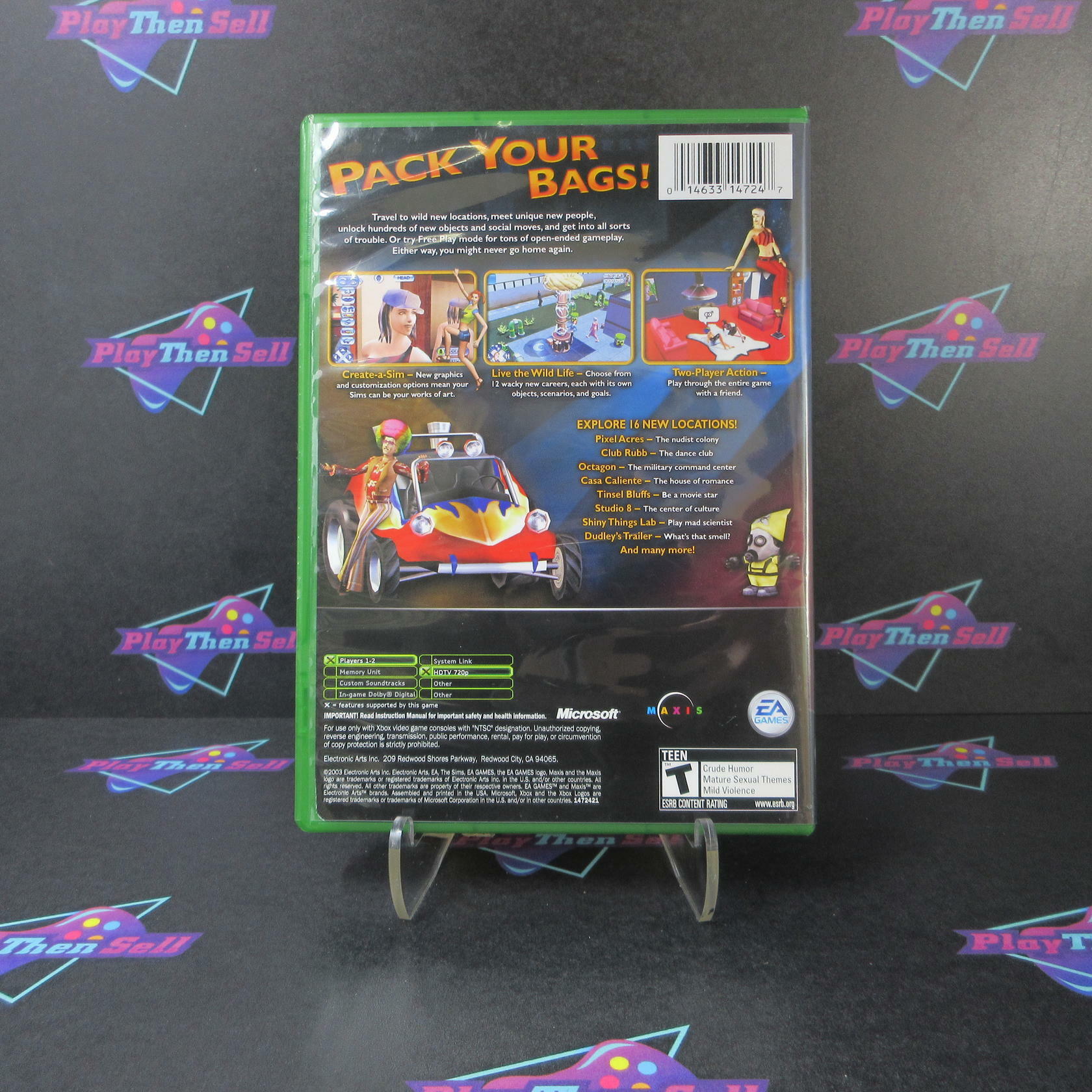 The Sims Bustin' Out Xbox Complete - Refurbished