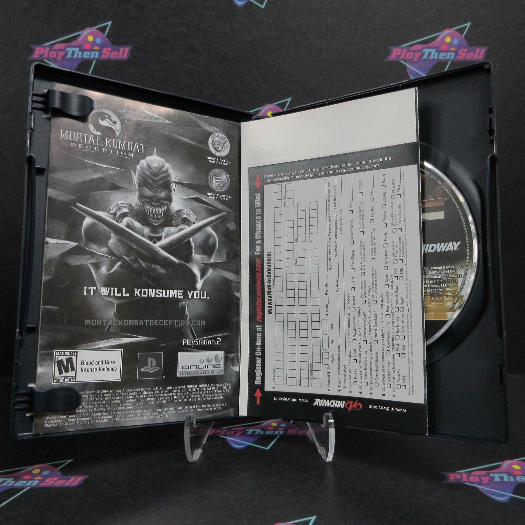 Narc PS2 PlayStation 2 + Reg Card Complete - Excellent
