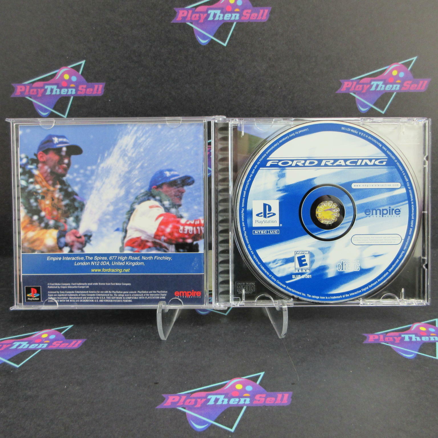 Ford Racing PS1 PlayStation 1 + Reg Card Complete - Excellent