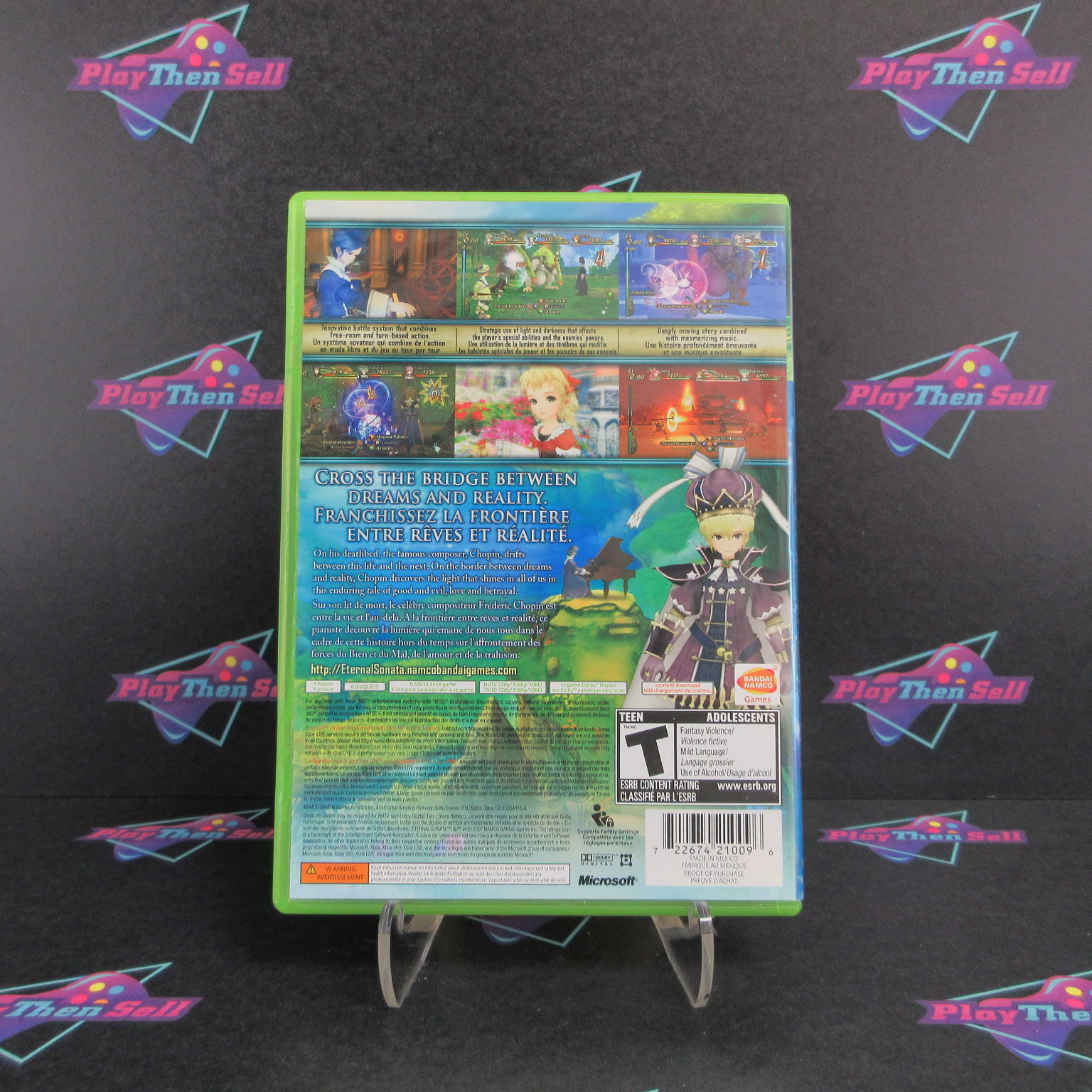 Eternal Sonata Xbox 360 Complete - Excellent