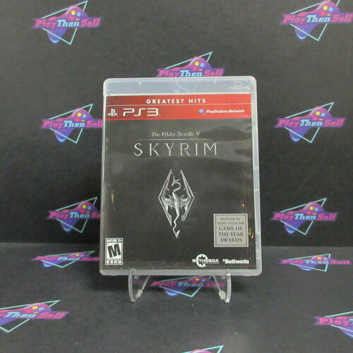 Elder Scrolls V Skyrim PS3 PlayStation 3 GH Complete - Excellent