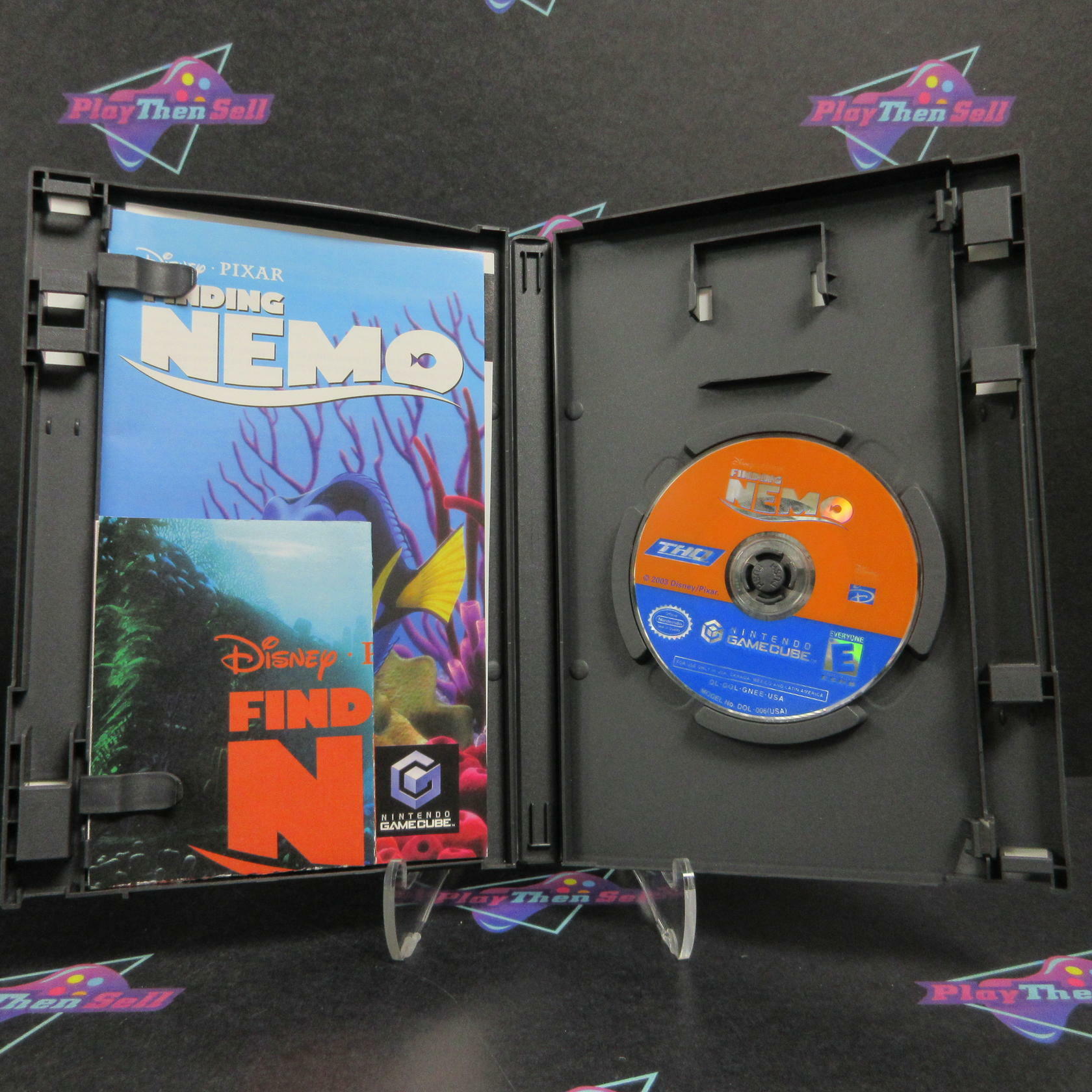 Finding Nemo Nintendo GameCube + Movie Ticket Complete - Refurbished