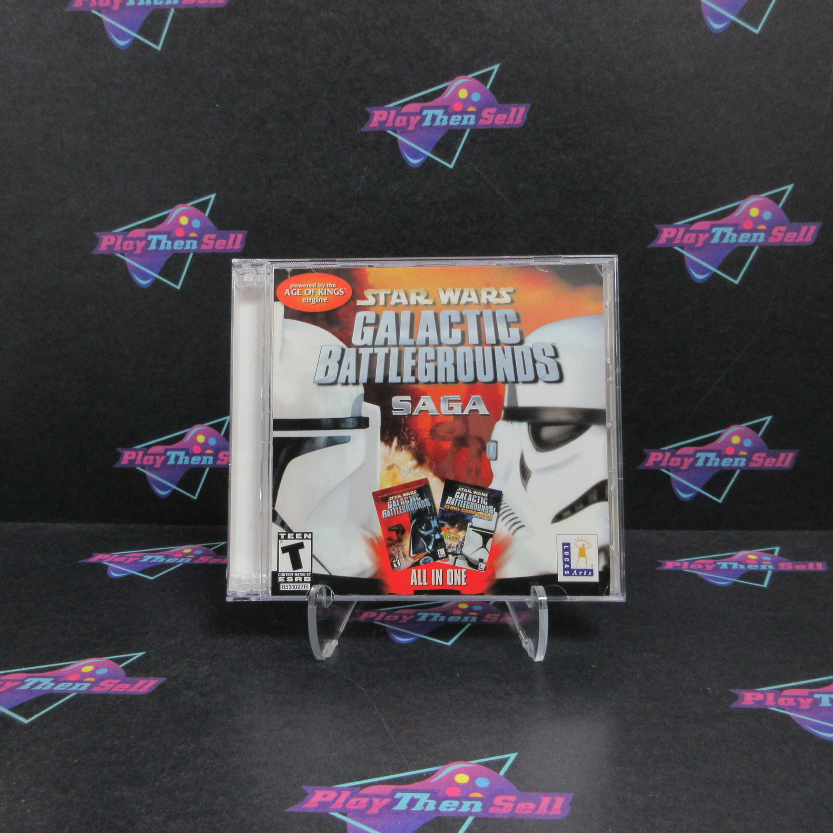 Star Wars Galactic Battlegrounds Saga PC Complete - Excellent