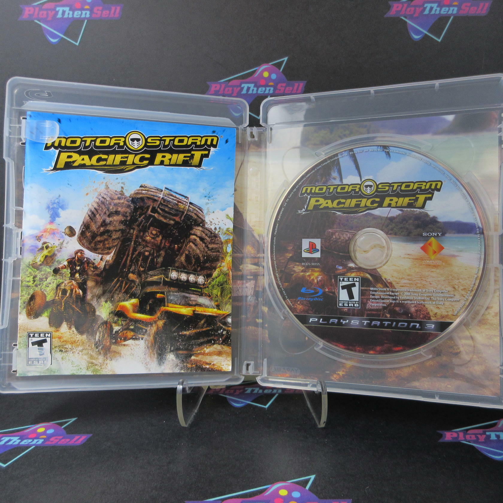 Motorstorm Pacific Rift PS3 PlayStation 3 + Reg Card Complete - Excellent
