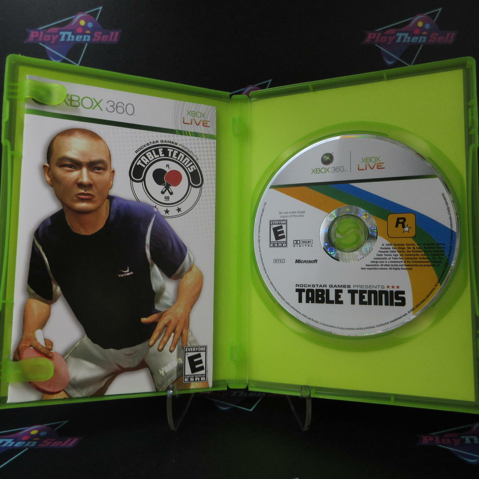 Table Tennis Xbox 360 + Reg Card Complete - Excellent
