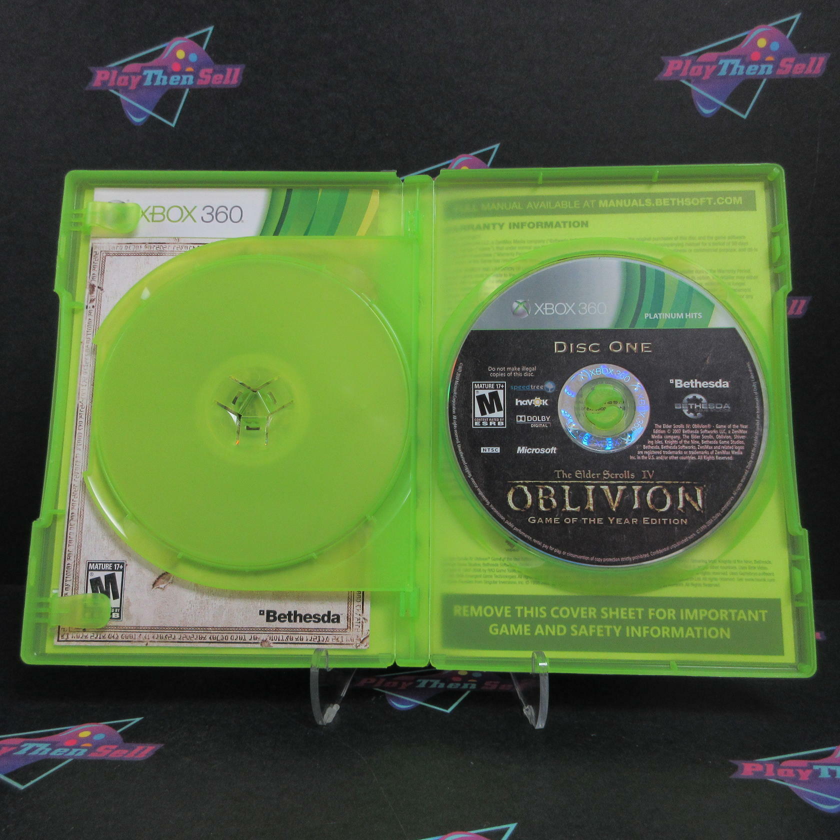 Oblivion GOTY Xbox 360 / Xbox One Complete - Refurbished