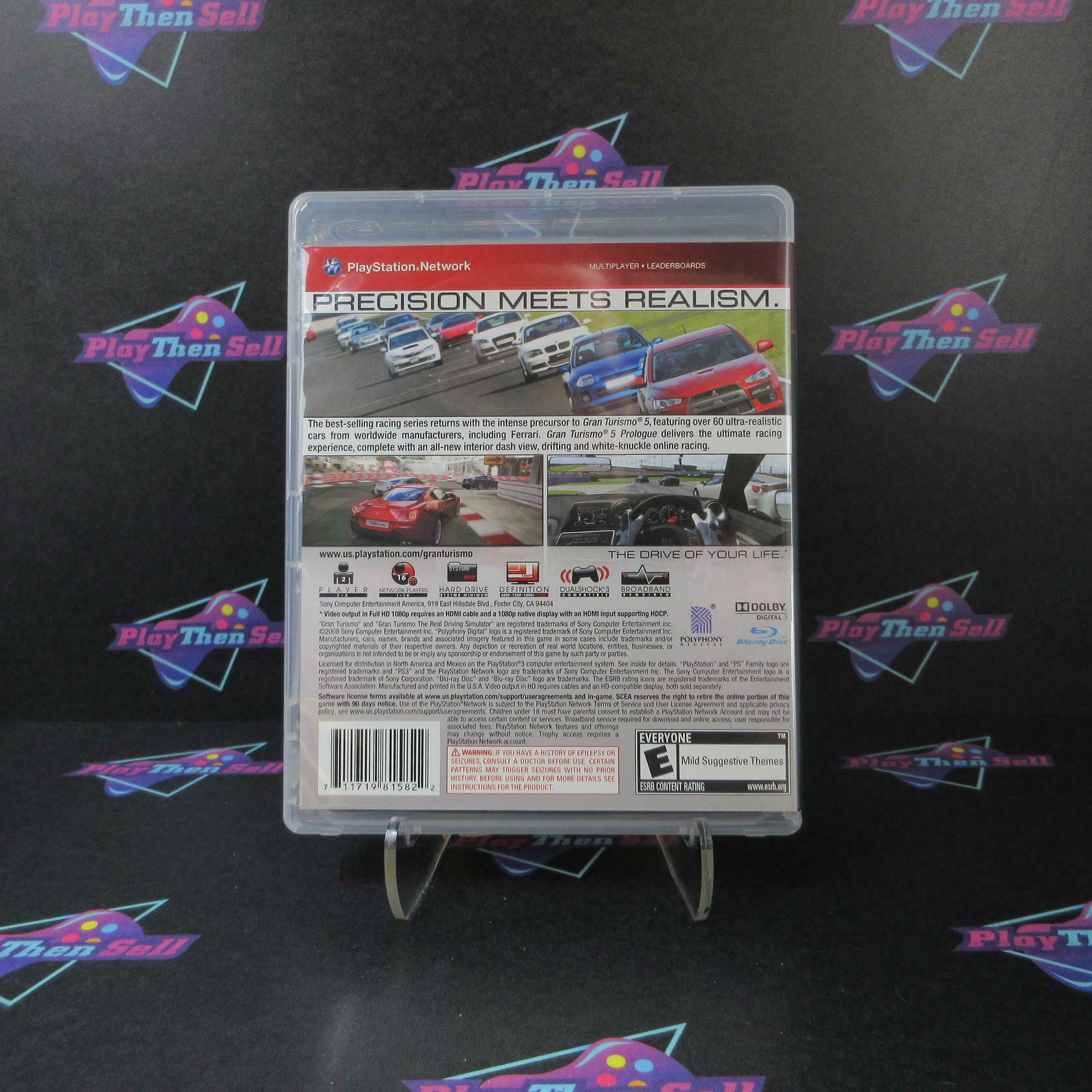 Gran Turismo 5 Prologue PS3 PlayStation 3 GH + Reg Card Complete - Excellent