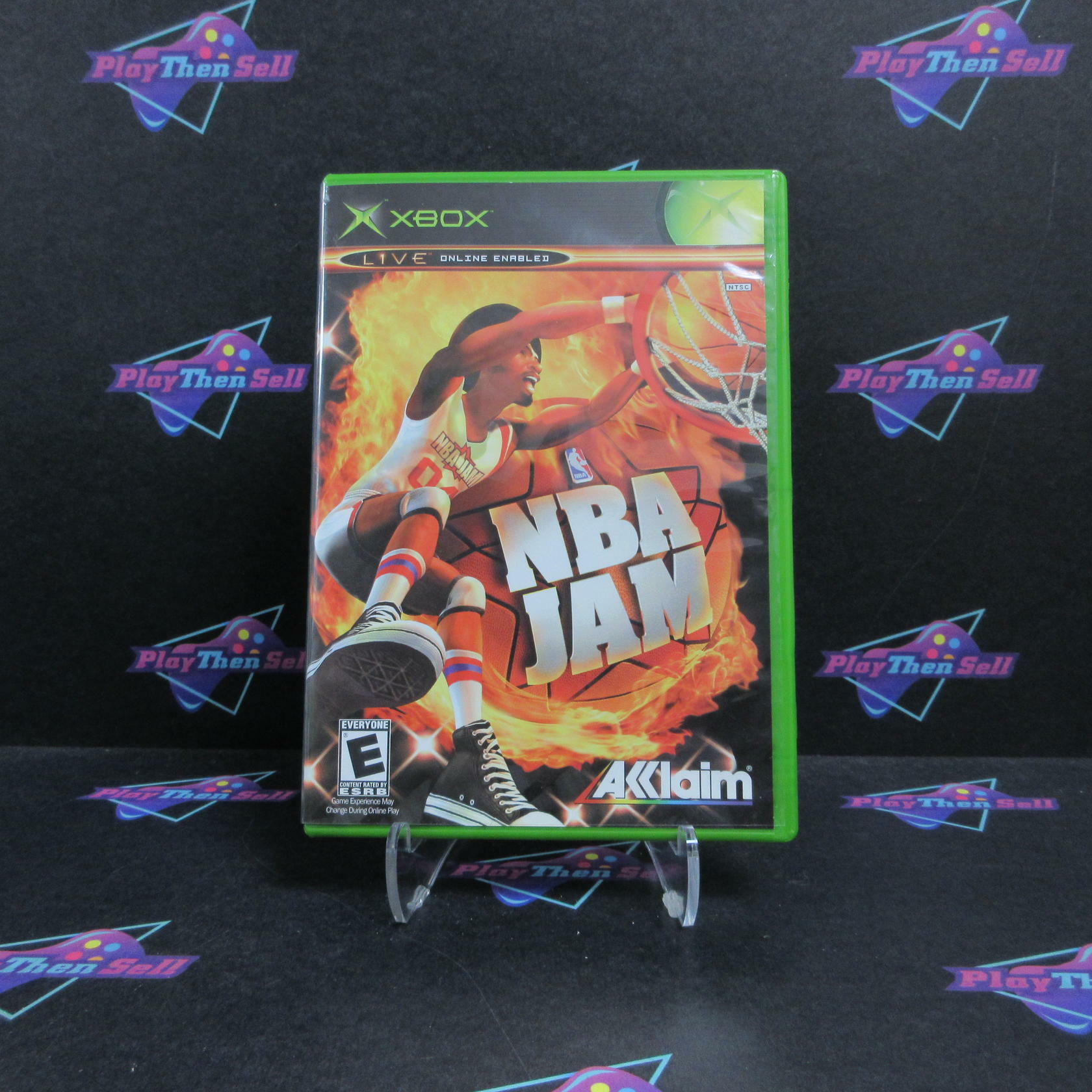 NBA Jam Xbox + Reg Card Complete - Refurbished