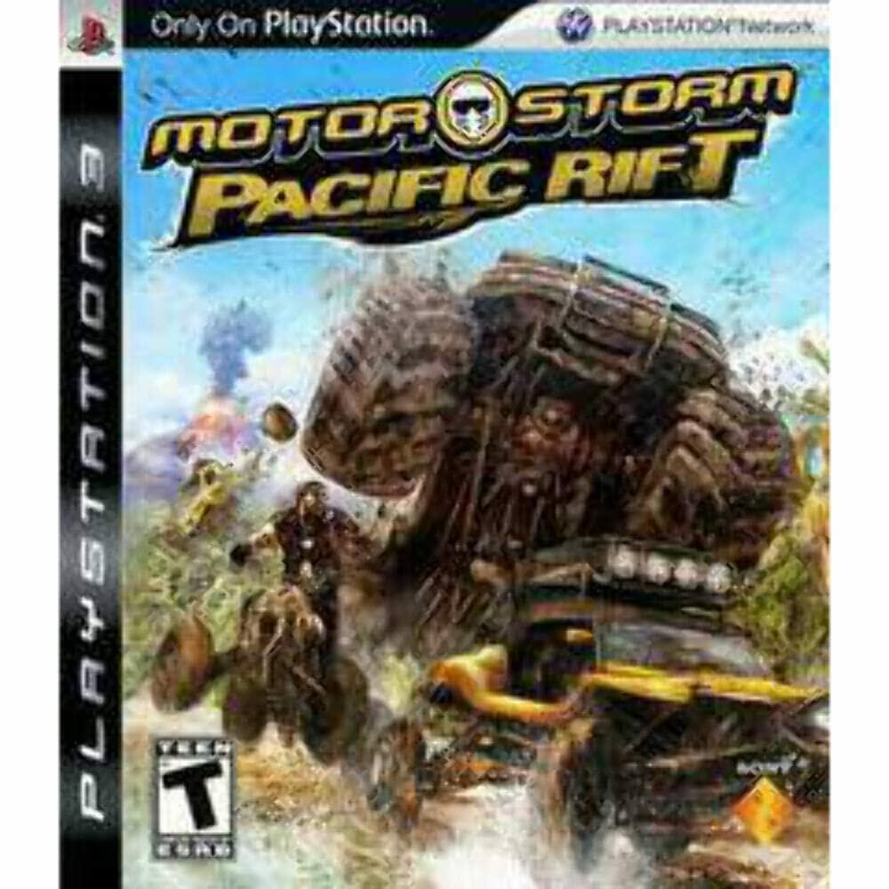 Motorstorm Pacific Rift PS3 PlayStation 3 + Reg Card Complete - Excellent