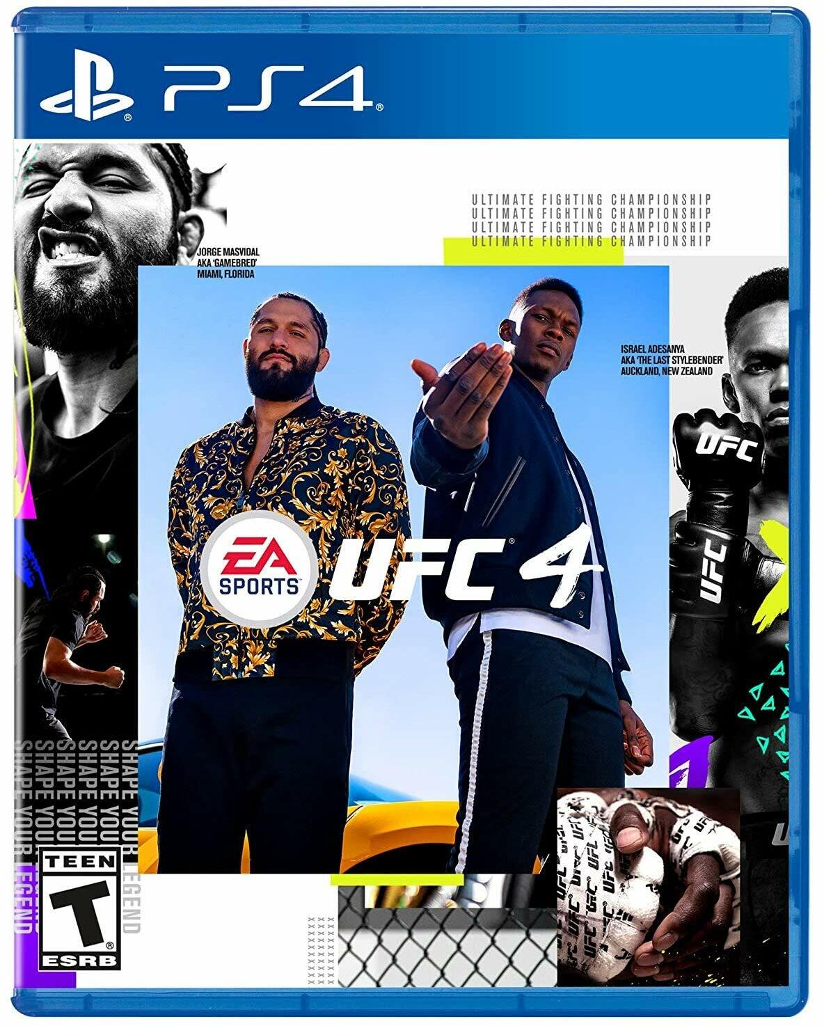 UFC 4 PS4 PlayStation 4 Complete - Excellent