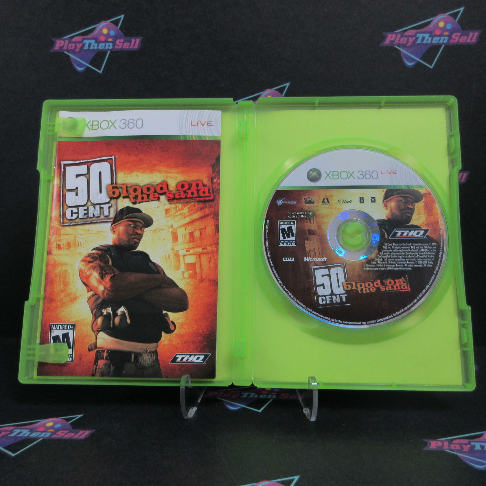 50 Cent Blood on the Sand Xbox 360 Complete - Refurbished