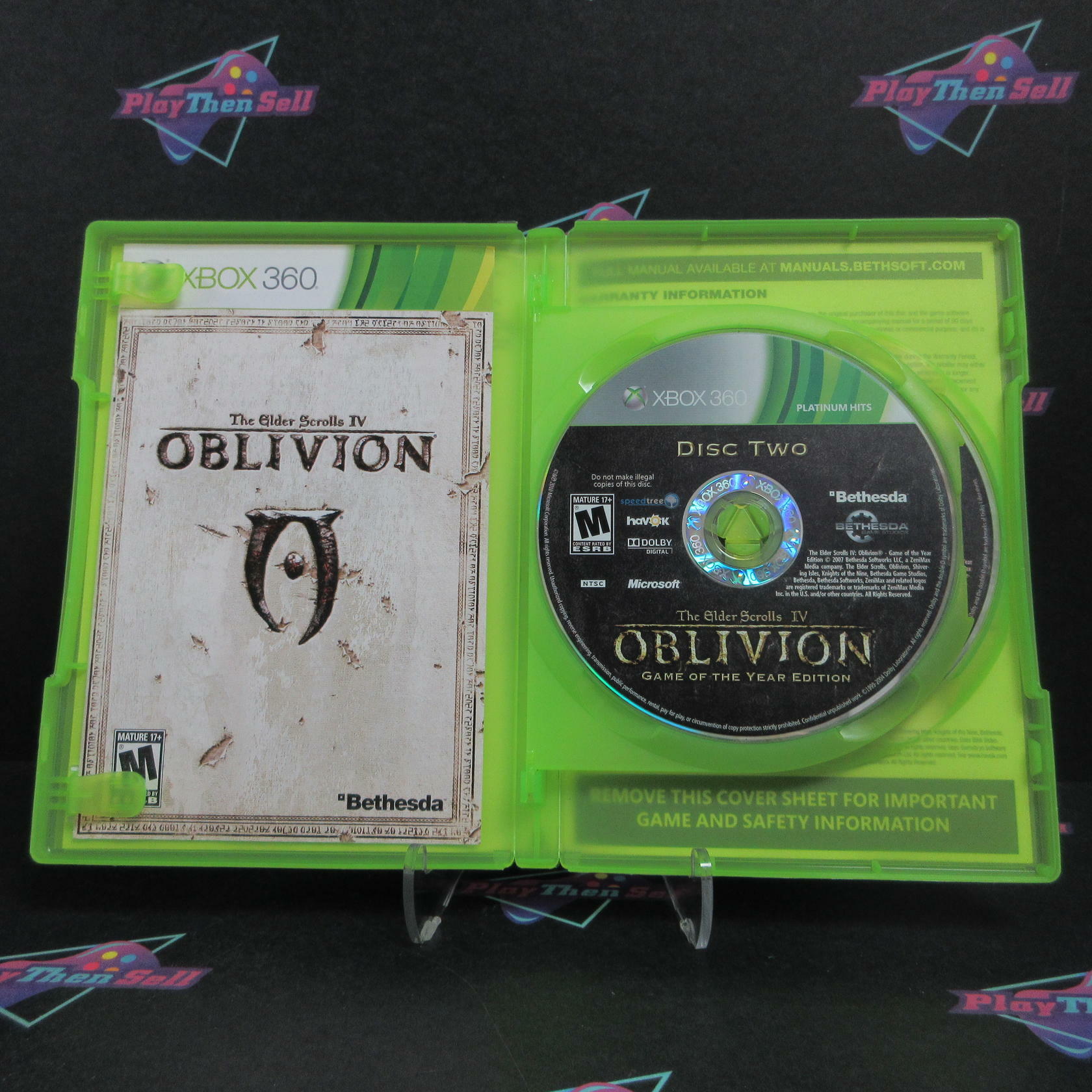 Oblivion GOTY Xbox 360 / Xbox One Complete - Refurbished