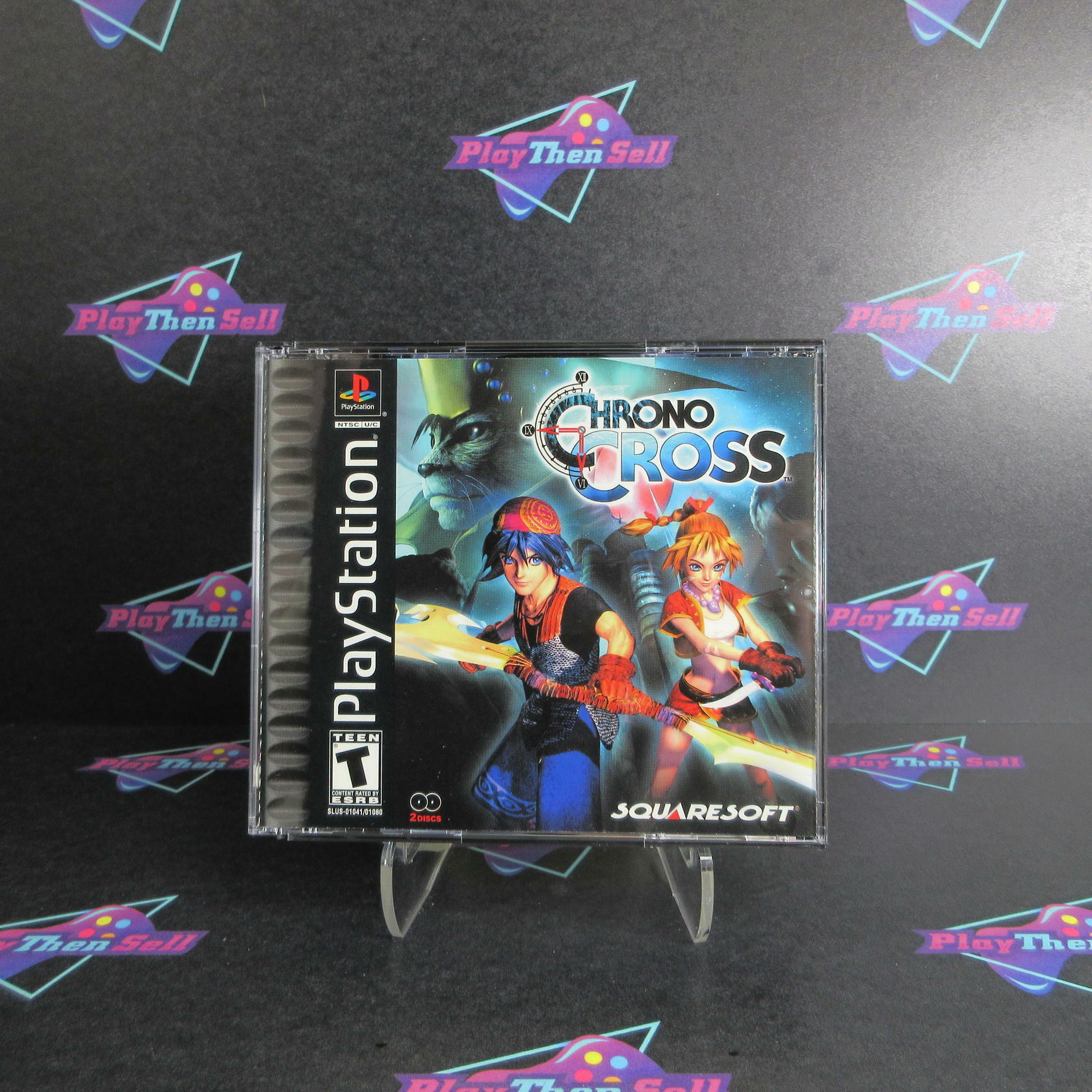 Chrono Cross PS1 PlayStation 1 + Reg Card Complete - Excellent