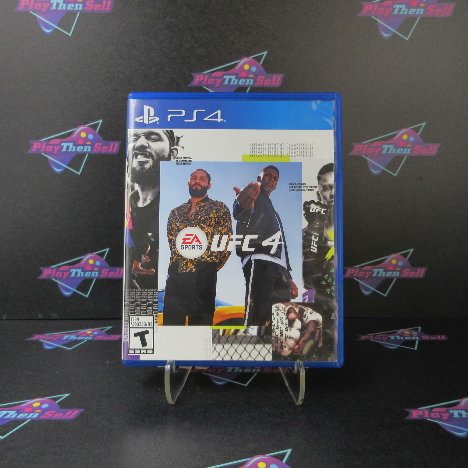 UFC 4 PS4 PlayStation 4 Complete - Excellent