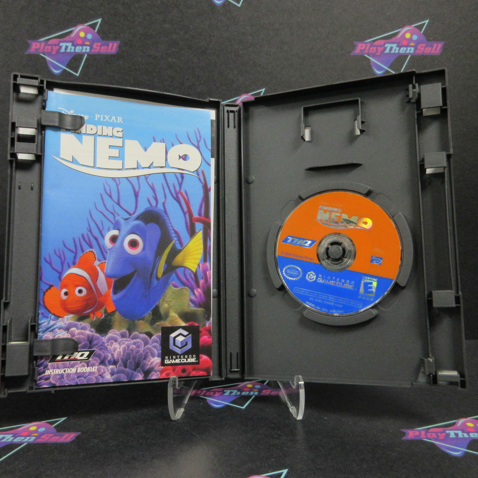 Finding Nemo Nintendo GameCube + Movie Ticket Complete - Refurbished