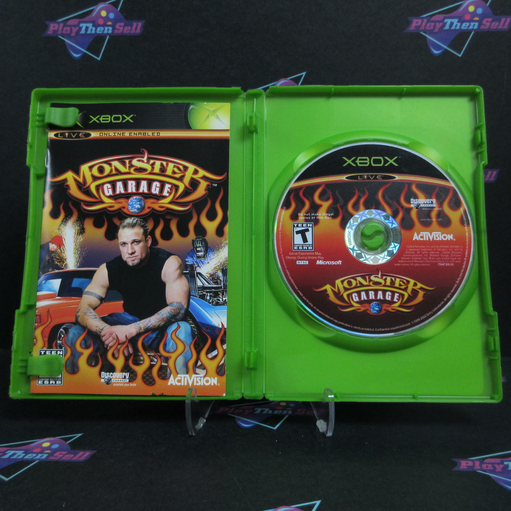 Monster Garage Xbox + Reg Card Complete - Refurbished