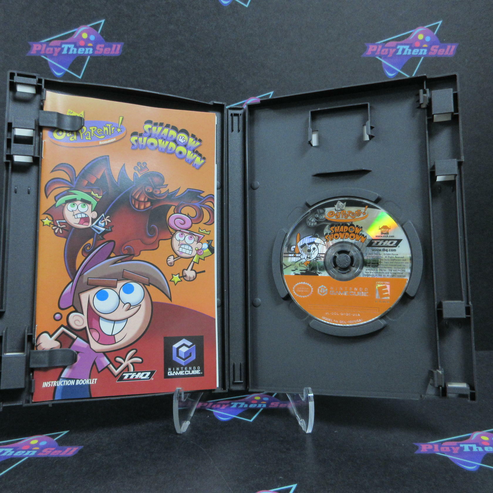 Fairly Oddparents Shadow Showdown Nintendo GameCube Complete - Refurbished