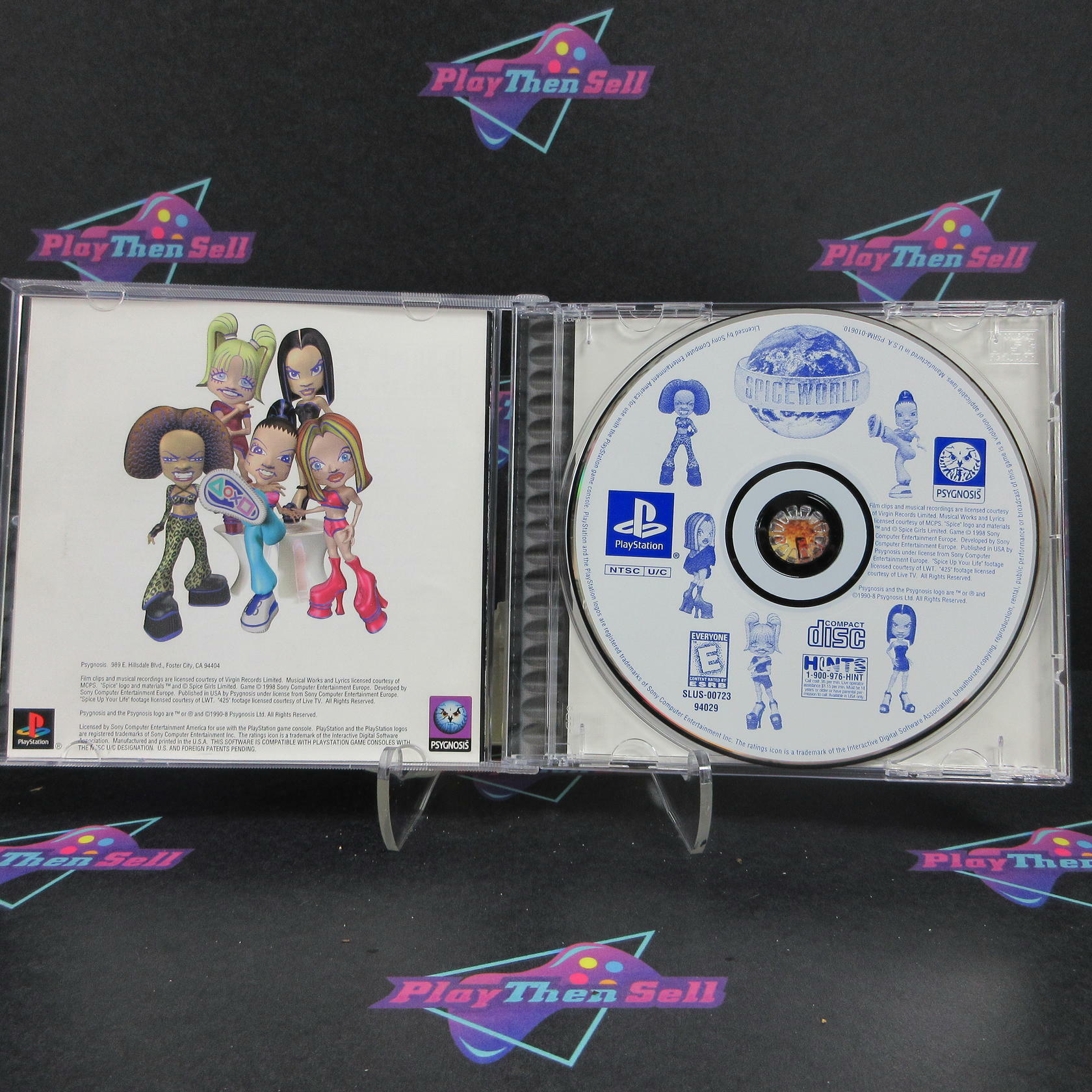 Spice World PS1 PlayStation 1 Complete - Excellent
