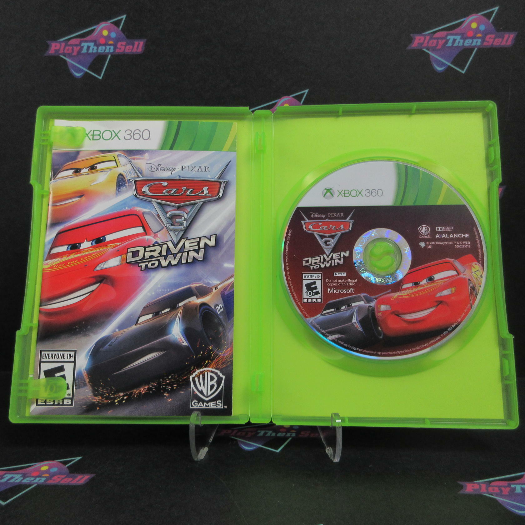 Cars 3 Driven to Win Xbox 360 Complete - Excellent