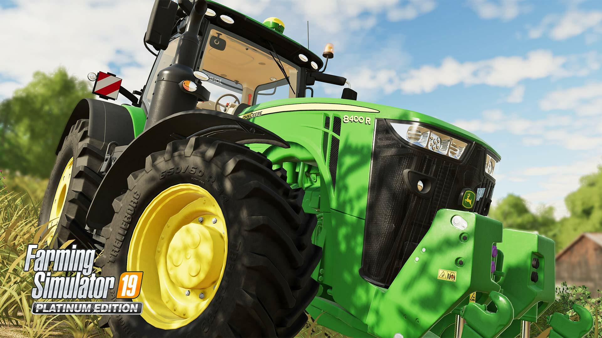 Farming Simulator 19 Platinum Edition PS4 PlayStation 4 Complete - Excellent