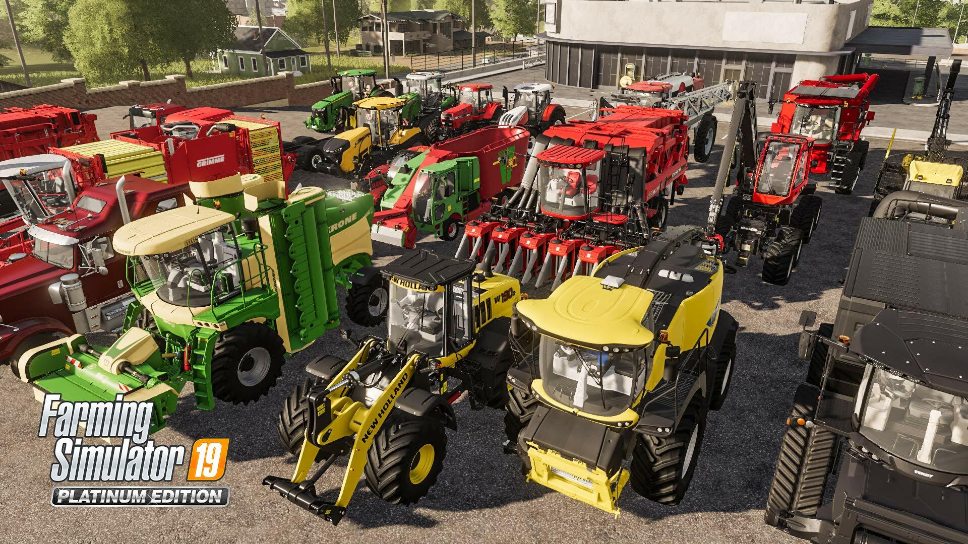 Farming Simulator 19 Platinum Edition PS4 PlayStation 4 Complete - Excellent