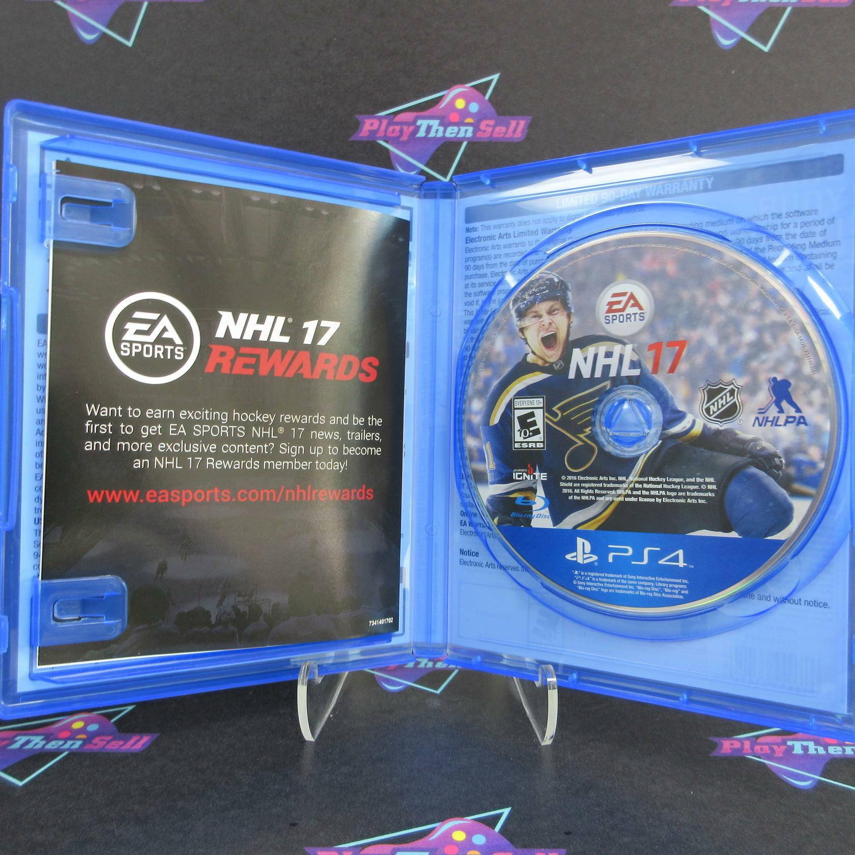 NHL 17 PS4 PlayStation 4 Complete - Excellent
