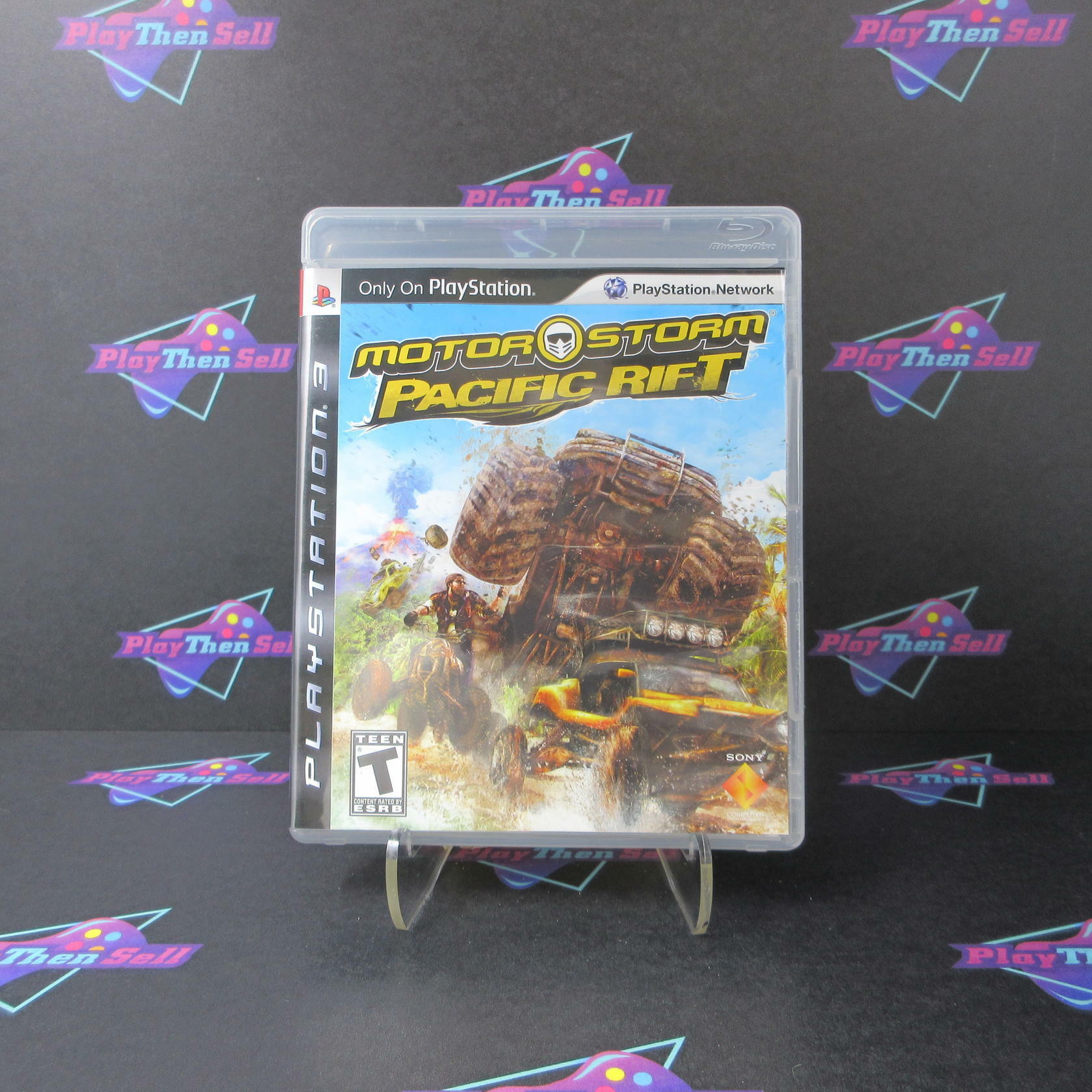 Motorstorm Pacific Rift PS3 PlayStation 3 + Reg Card Complete - Excellent