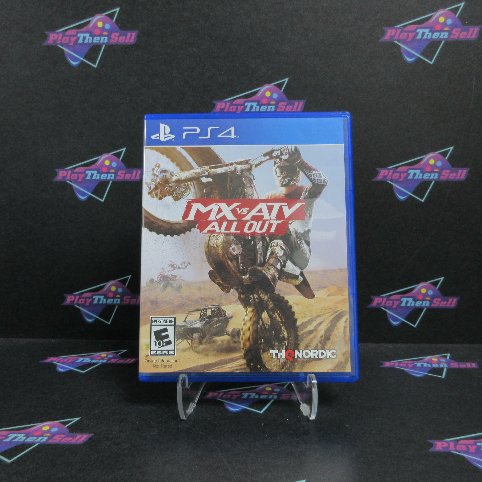 MX vs ATV All Out PS4 PlayStation 4 Complete - Excellent