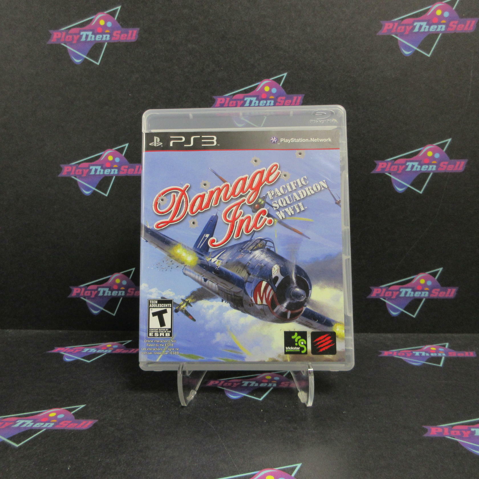 Damage Inc. Pacific Squadron WWII PS3 PlayStation 3 Complete - Excellent