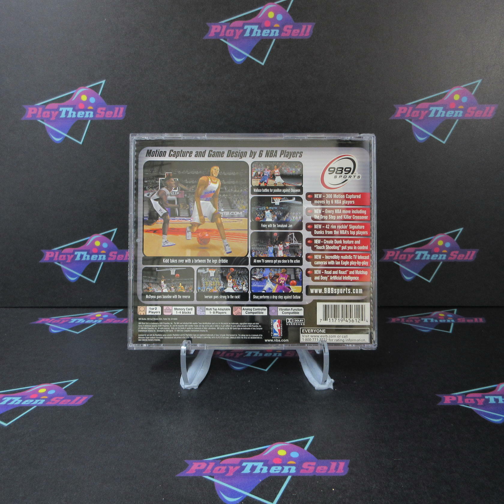 NBA Shootout 2000 PS1 PlayStation 1 Complete - Excellent
