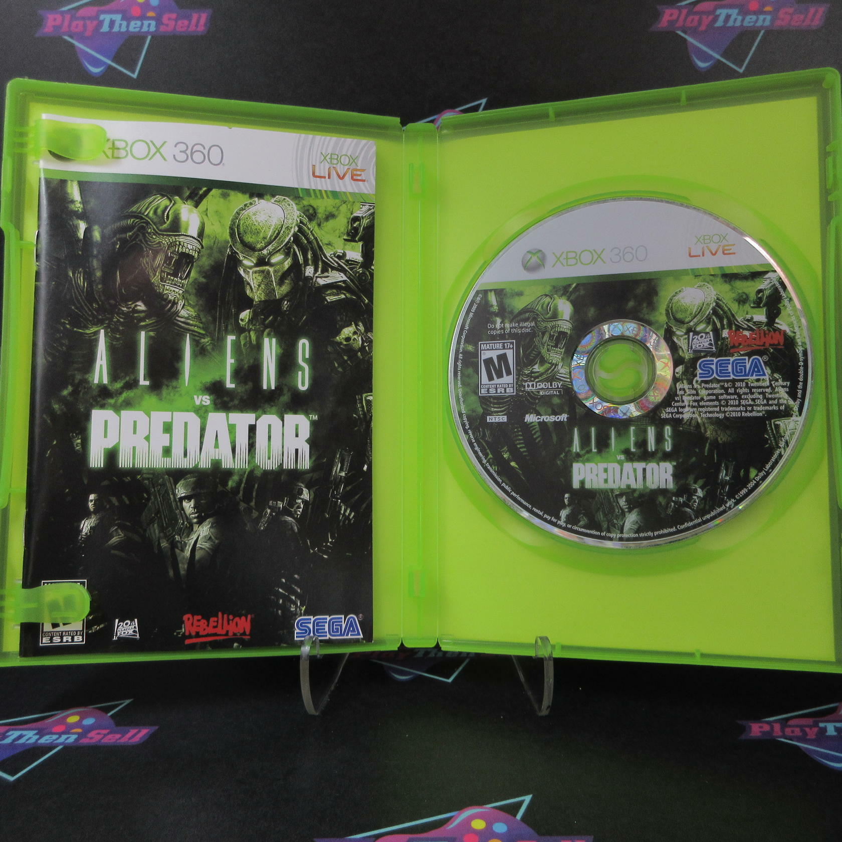 Aliens Vs. Predator Xbox 360 Complete - Excellent