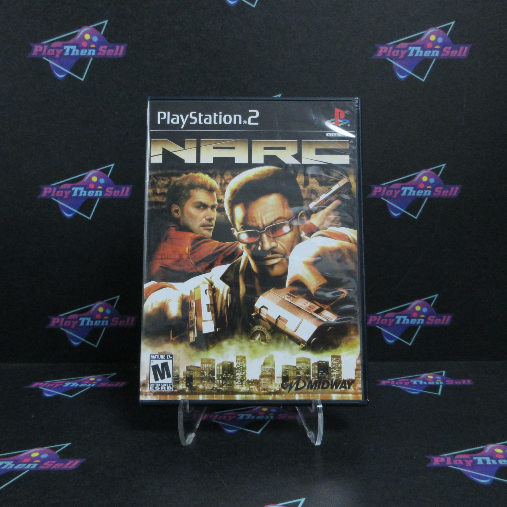Narc PS2 PlayStation 2 + Reg Card Complete - Excellent